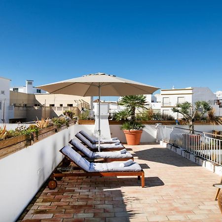 Casa Rosa Villa With Pool In Olhao Centre Kültér fotó