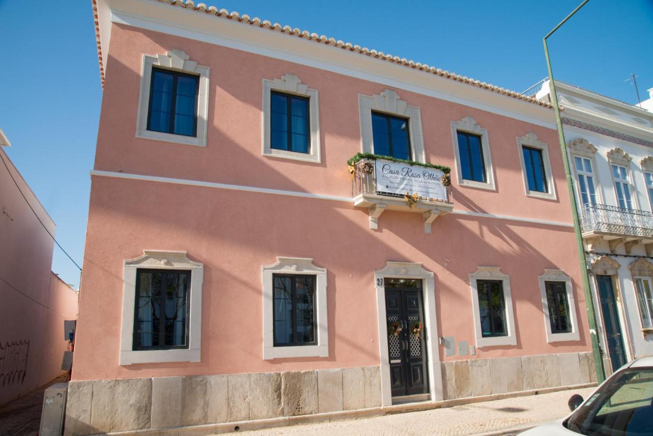 Casa Rosa Villa With Pool In Olhao Centre Kültér fotó
