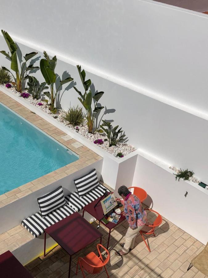 Casa Rosa Villa With Pool In Olhao Centre Kültér fotó