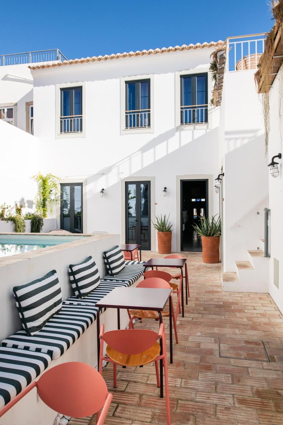 Casa Rosa Villa With Pool In Olhao Centre Kültér fotó