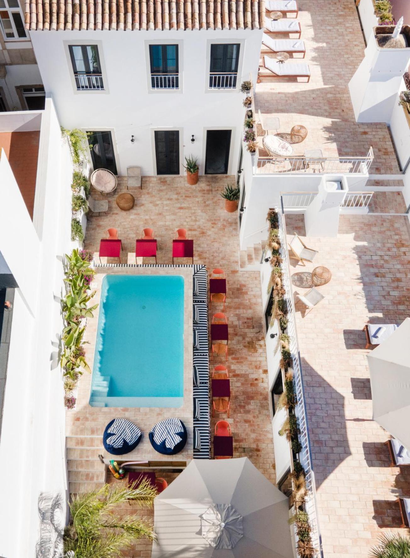 Casa Rosa Villa With Pool In Olhao Centre Kültér fotó